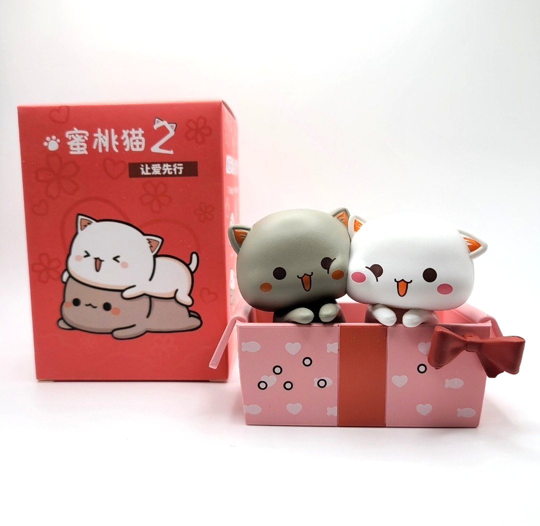 DODOWU x MITAO CAT Peach & Goma Series 2 Blind Box Cute Figure Pop