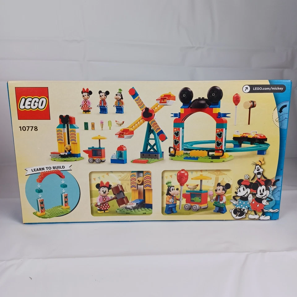 LEGO Disney: Mickey Minnie and Goofy's Fairground Fun (10778) - Sealed - Image 4 of 4