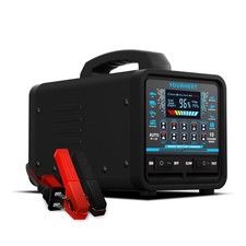 12V 24V 0-20A Car Battery Charger Heavy Duty, Smart Trickle Charger Maintaine...