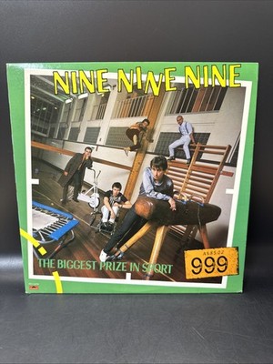 NINE NINE NINE (999) - The Biggest Prize In Sport (Vinyl LP) 1980