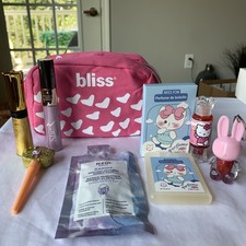 9pc Makeup Bundle For Teens Women-Eyes, Lips  Cosmetic Bag-Full Sizes