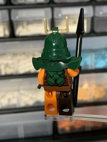 Lego Ninjago The Green NRG Dragon 70593 + Anchor Jet 30423 (99% Complete)