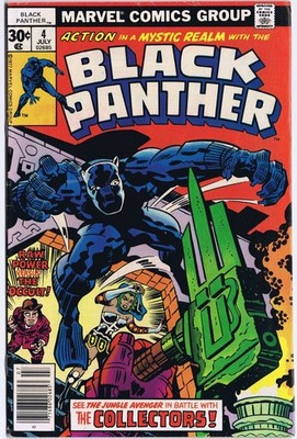 BLACK PANTHER # 4 US Comic 1977