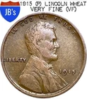 1915 (P) Lincoln Wheat Cent Penny 1c - VERY FINE (VF)