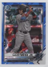 2021 Bowman Chrome Draft Sapphire Edition Victor Mesa Jr #BDC-122 0ne6