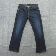 AG Adriano Goldschmied The Protege Jeans Mens 30x28 Blue Straight Leg USA