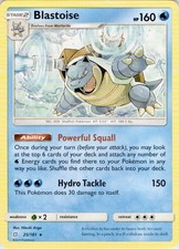 Blastoise 25/181 Rare Team Up Pokemon Lightly Played on eBay