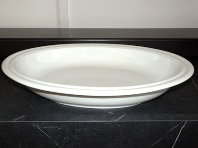 Rosenthal Cupola Weiss Studio-Linie seltene tiefe Servierplatte 36 cm in 1.Wahl
