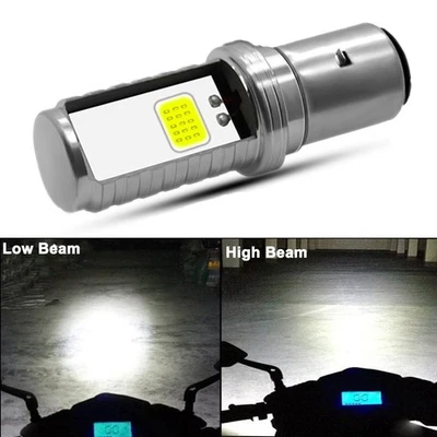 MAGICPART Se adapta a Piaggio Zip 50 2T 09-15 Faro Bombilla LED Luz principal BAY20D 6500K Blanco
