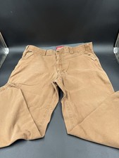Coleman Canvas Utility Work Pants Men 40x30 Altered To 27 Tear Resistant Rugged