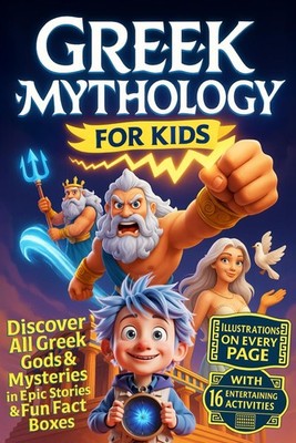 Greek Mythology for Kids: All Greek Gods & Mysteries in an Illustration-Packed A
