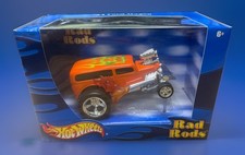 Hot Wheels Rad Rods 34 Ford Wagon Rare Brand New 2372az 2002 Mattel Hot Wheels Rad Rods 34 Ford Wagon Rare Brand New 2372az 2002 Mattel