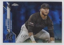 2020 Topps Chrome Sapphire Harold Ramirez #528 04ak
