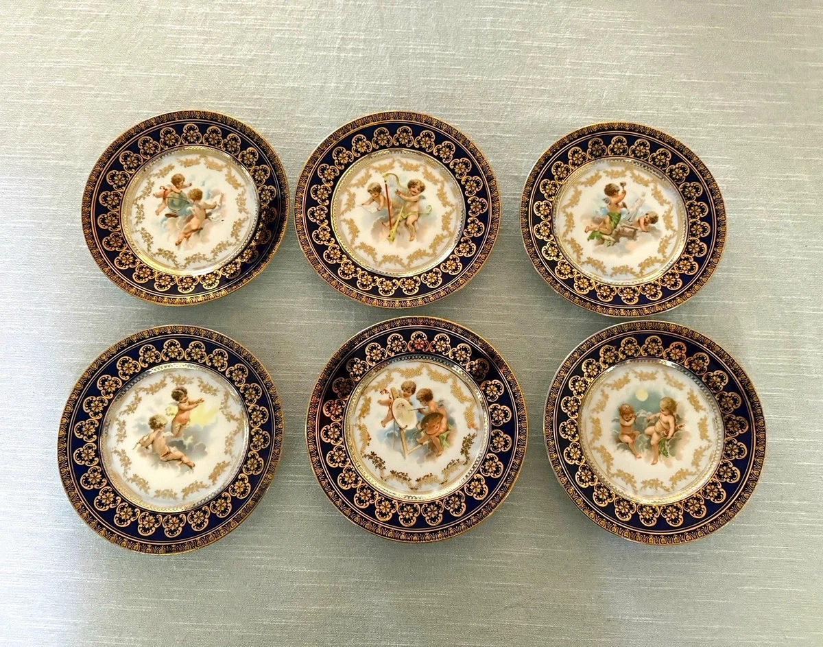 Royal Vienna Plate In Antique Ceramic & Porcelain Plates