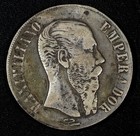 Mexico EMPIRE OF MAXIMILIAN Silver 1866 Pi  Peso SCARCE KM# 388.2 (30 005) — photo 2