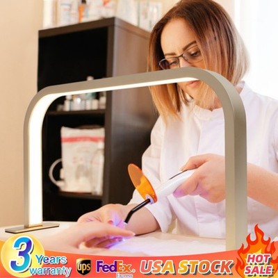 Nail Desk Lamp, Table Nail Tech Light, Nail Light for Desk LED 3000K-6000K 36W