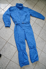 Vintage, Skioverall, Blau, Gr. 54