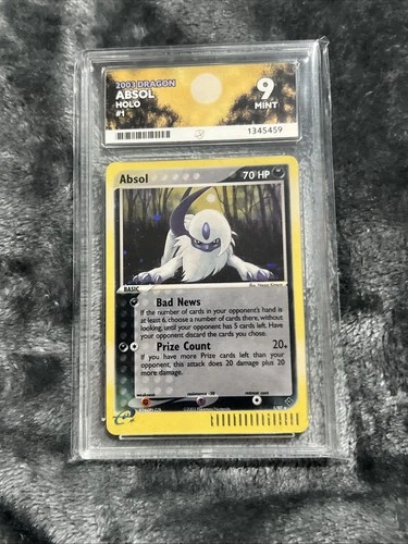 Absol 1/97 ACE graded card