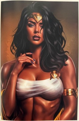 Cool Comics (Golden Amazon) Variant Lingerie Virgin Wonder Woman LTD High Grade