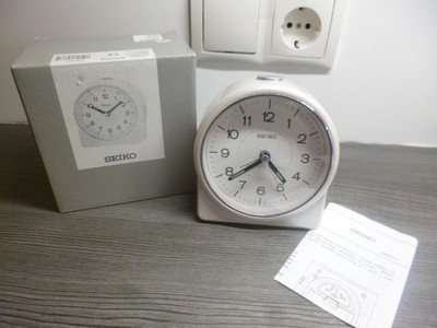 Seiko Funkwecker QHR202W Ein Klassiker Große Ziffern ANSEHN !!!