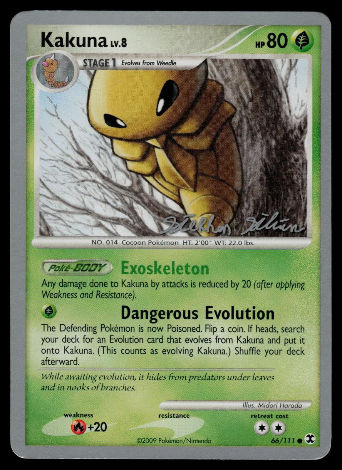 Kakuna 66/111 Common Rising Rivals Pokemon Lightly Played