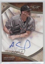 2017 Topps Tier One Break Out Auto 286/300 Adam Conley #BOA-AC Auto 2a9