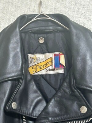 Schott 618 Riders Jacket Cowhide Black Size 38 men | eBay