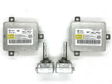 2x OEM Audi VW Xenon HID Headlight Ballast Module & D3S Bulb 8K0.941.597C