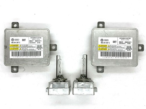 2x OEM Audi A1 A3 A4 A5 A6 A7 A8 Q3 Q5 Q7 Xenon HID Headlight Ballast D3S Bulb