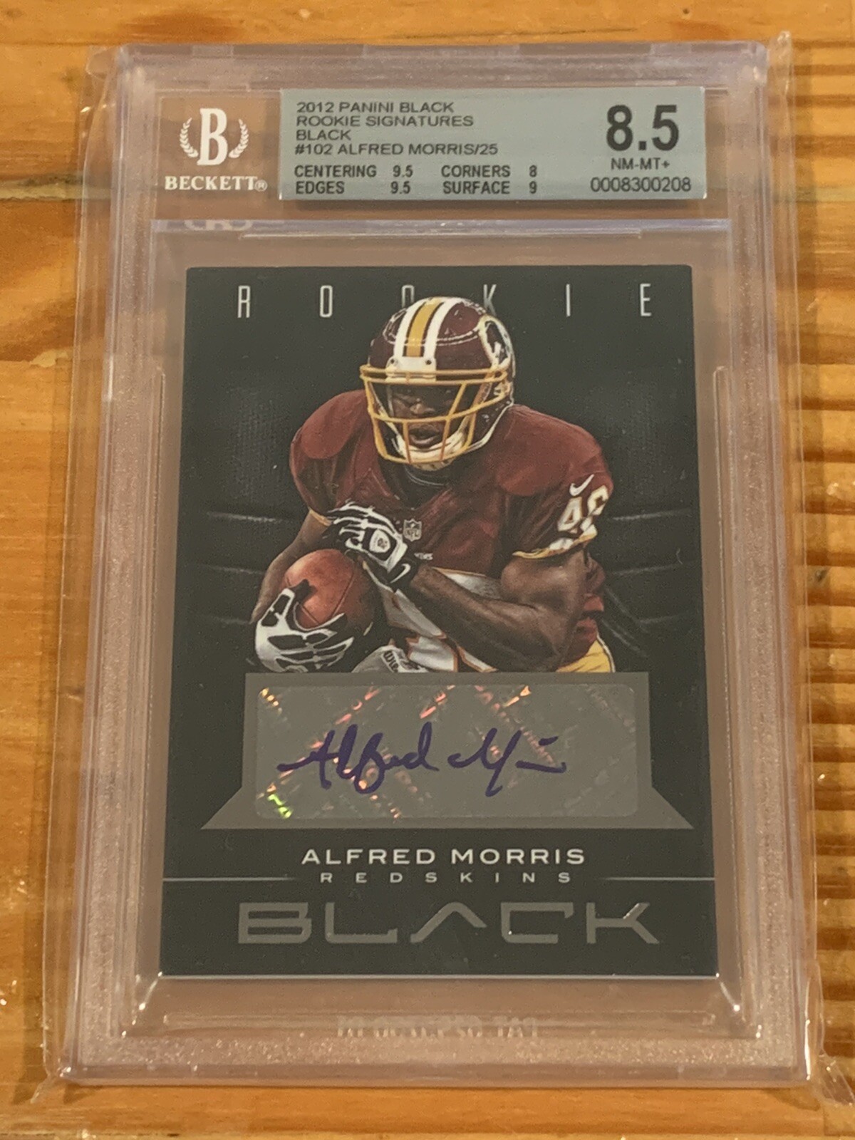 Alfred Morris Panini Momentum Rookie Salute Signatures #48 Base