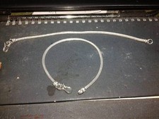 BRACCIALE bagno argento indiano  CODA DI TOPO . SNAKE INDIAN SILVER   20 CM