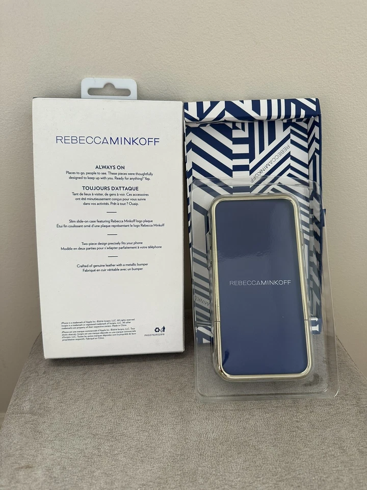 Funda Deslizable Rebecca Minkoff Coque Coulissante para iPhone 7 - Granate Foto 4 de 4