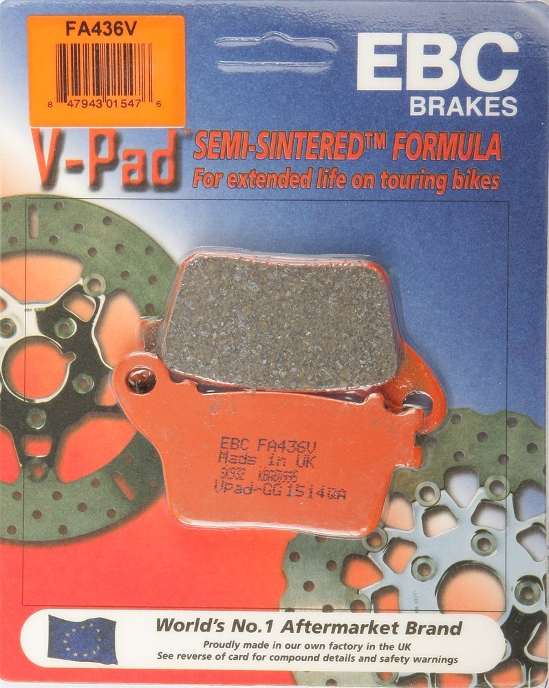 EBC FA436V Touring Bike Semi-Sintered V Brake Pads | eBay