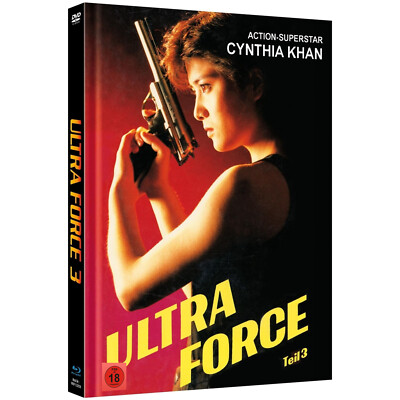 Mediabook ULTRA FORCE 3 - In the Line of Duty III FORCE OF THE DRAGON Blu-Ray