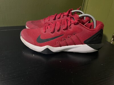 Nike Mens Retaliation TR AA7063-600 Red Black Basketball Shoes Sneakers  Sz