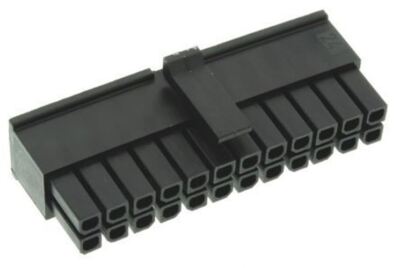 1 x Molex MICRO-FIT 3.0 43025, 3mm Rastermaß, 24-fach, 2-reihiges Buchsengehäuse