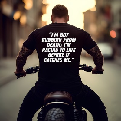 Biker T-Shirt   Motorcycle Enthusiast Tee for Speed & Thrill Riders