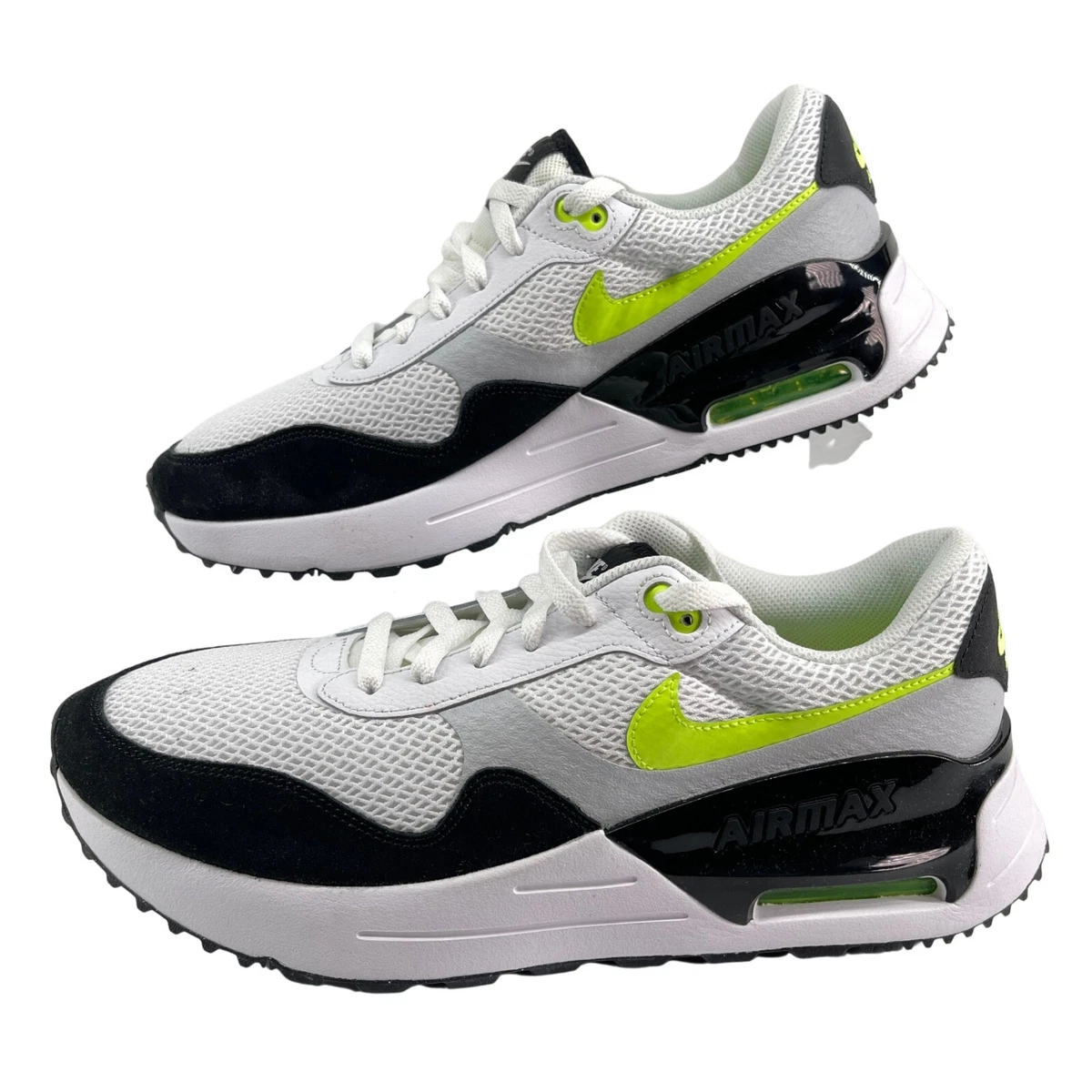 Nike Air Max DM 9537 100 White Black Green eBay