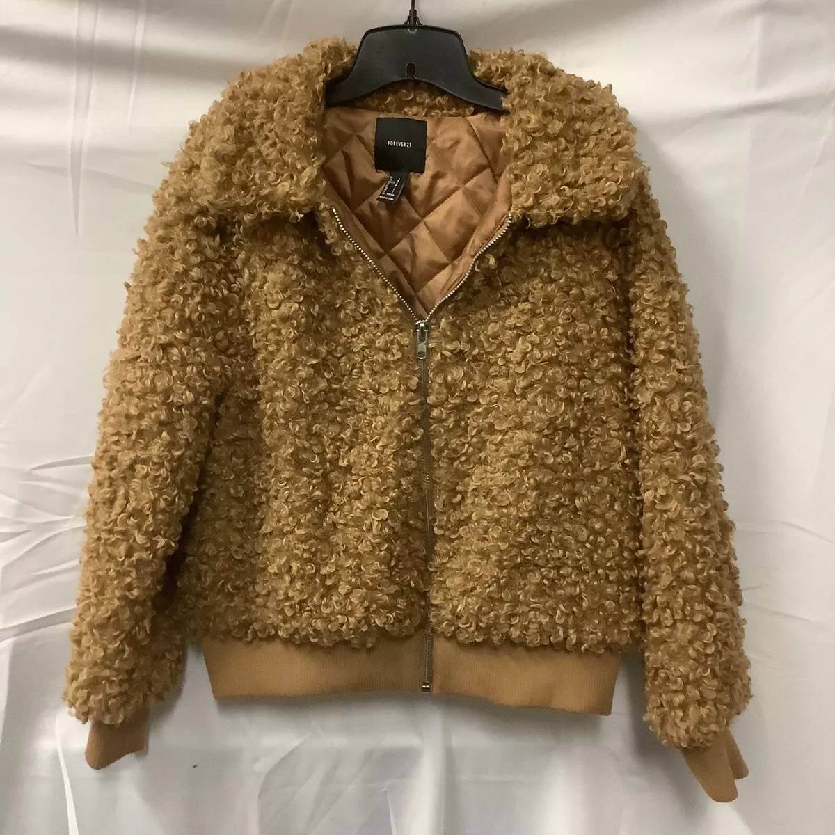 Forever 21 fur jacket sale