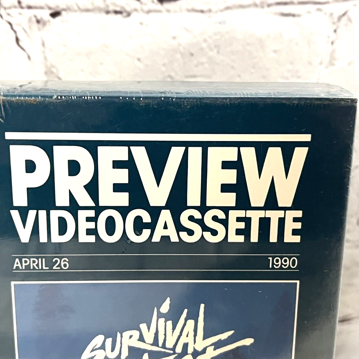 Survival Quest VHS 1990 Preview Lance Henriksen CBS FOX Video RARE