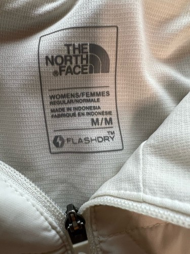 Gilet North Face donna M bianco grigio trapuntato escursionismo outdoor neve corsa stow medio - Foto 23 di 24