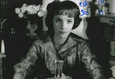 Edith Scob Autogramm signed 20x30 cm Bild s/w