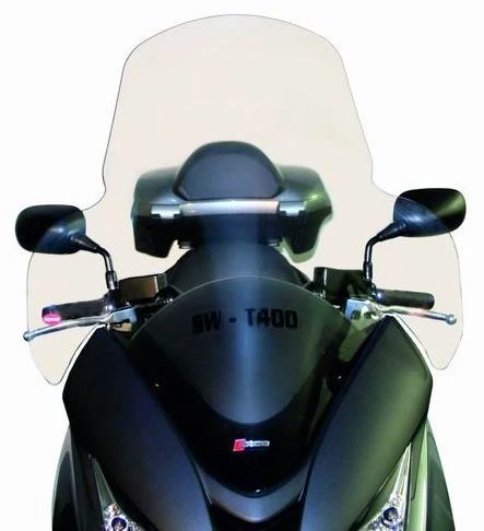 PARABREZZA HONDA SW T400 - SW T600  cod.23151 paravento 4 mm - Immagine 2 di 3