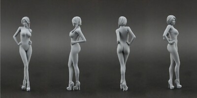 Anna Show Girl Figur für 1:18 AUTOart Lamborghini