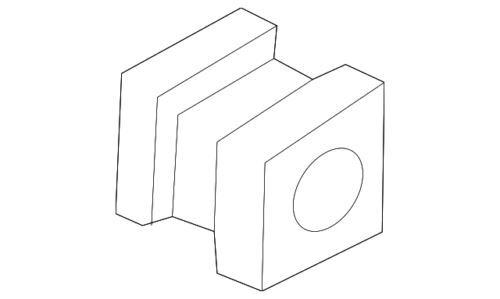 Soporte trasero del estabilizador para Honda (P/N 52306-S3V-A00)