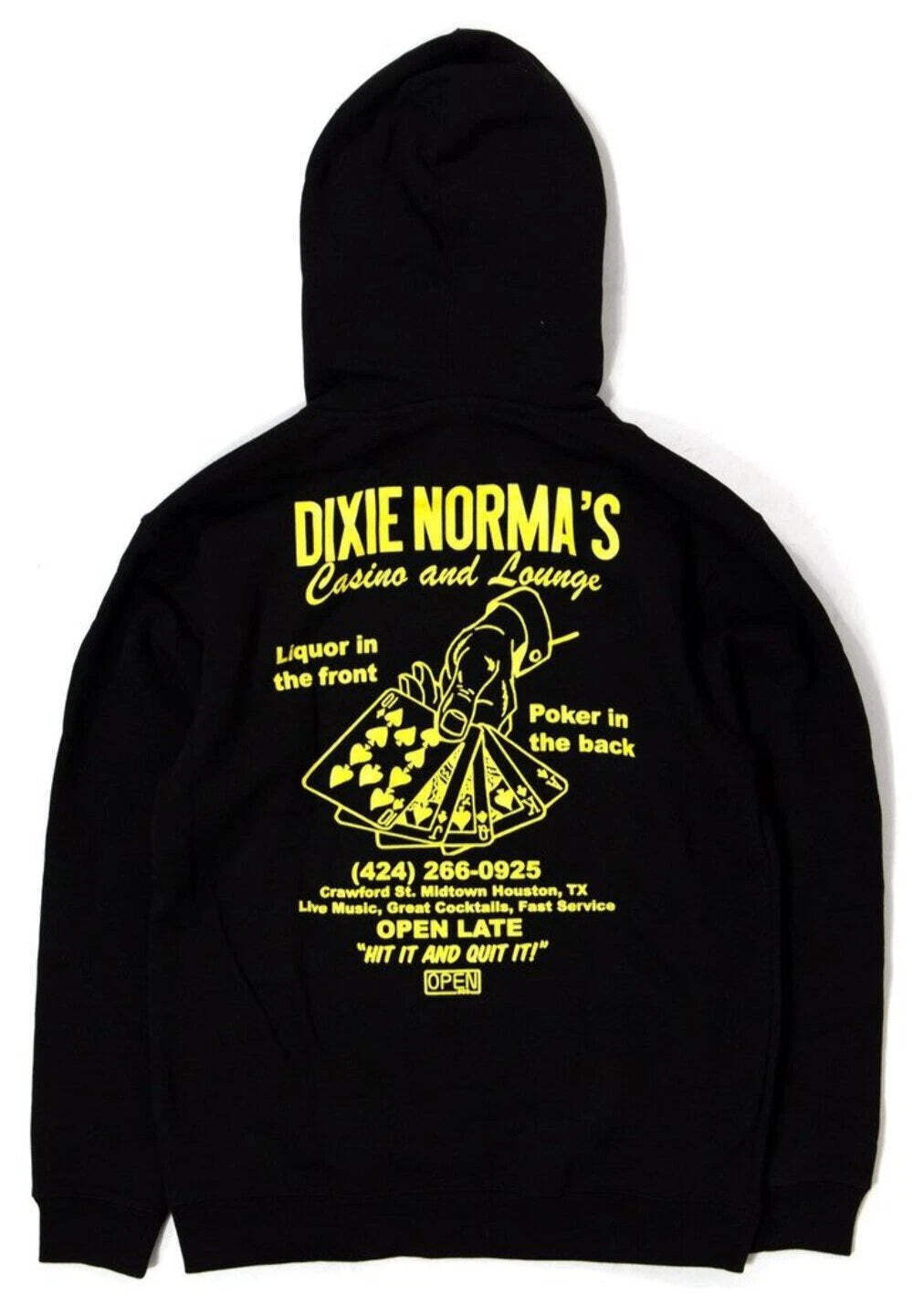 Открытая мужская толстовка 925 с капюшоном Dixie Normas Черный Унисекс 7090₽