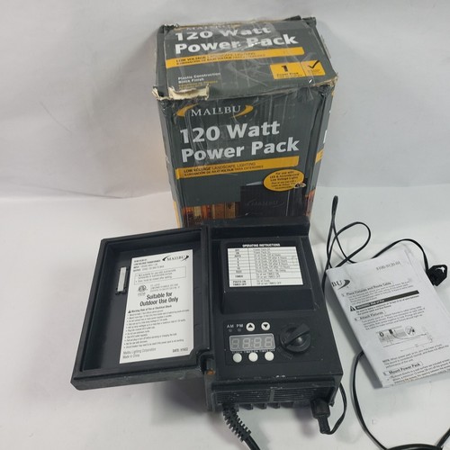 Malibu 120 Watt AC Low Voltage Landscape Power Pack Transformer 8100