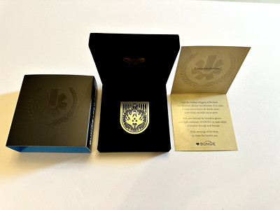 Destiny 2 Ghoul Seal Title Pin - Bungie Reward Medallion RARE RETIRED