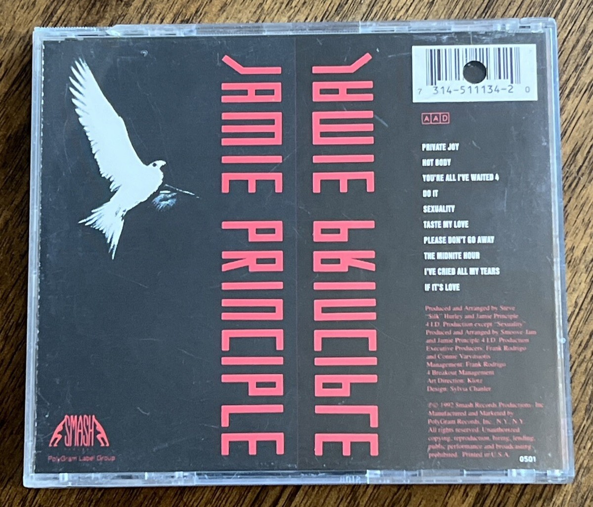 Jamie Principle - The Midnite Hour - Great 1992 R & B/House/Dance