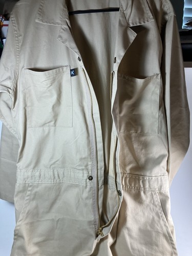 Ghostbusters Venkman Costume Coveralls Jumpsuit (Khaki Kolossus Workwear Medium) - Picture 10 of 13